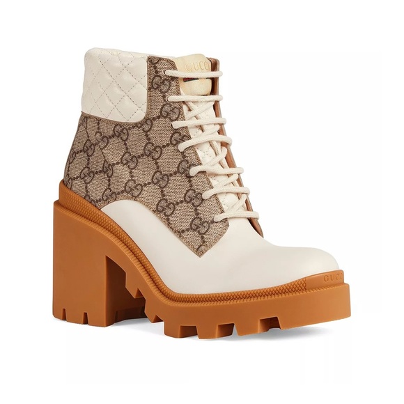 Gucci | Shoes | Gucci Womens Trip Gg Bootie | Poshmark